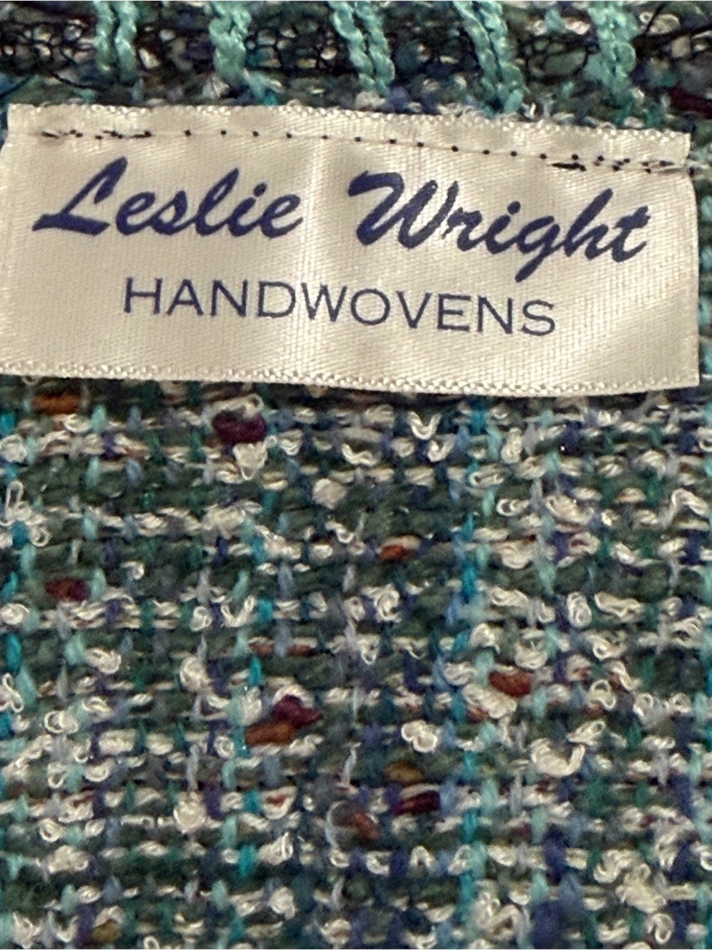 Leslie Wright Artisan-Crafted, Open-Front Longline Cardigan. OS.